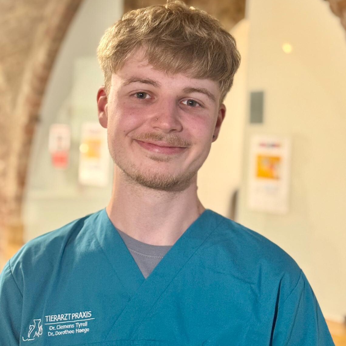 Porträtfoto des Tiermedizinischer Fachangestellten Marvin Ullrich